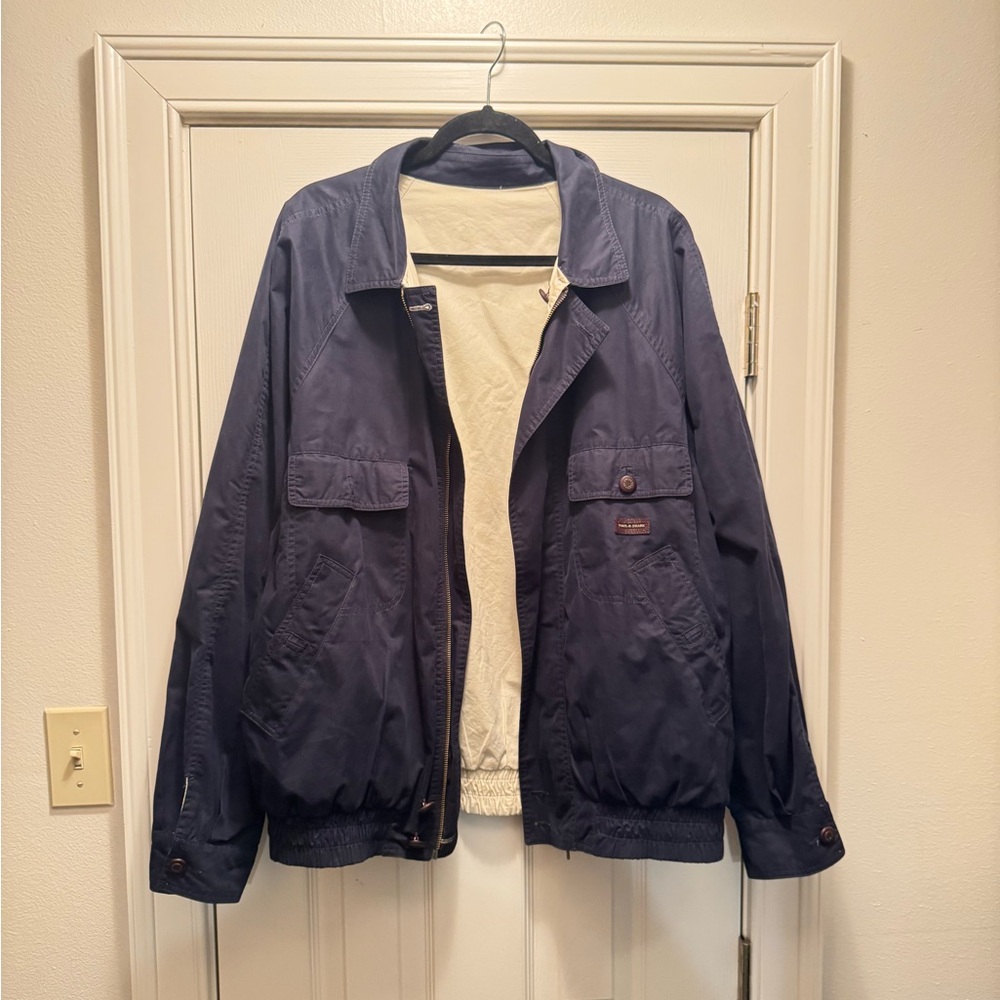 Men's Paul & Shark reversible Navy Jacket